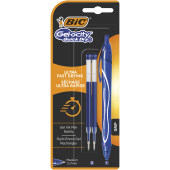 Długopis żelowy Gel-ocity Quick Dry + 2 wkłady niebieski Bic