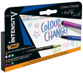  Bic Intensity Color Change + Pastel Dual Tip 6 szt. 