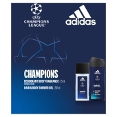 Adidas UEFA Champions League Champions Zestaw kosmetyków dla mężczyzn