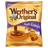 Werther&#39;s Original Soft Eclairs Miękkie cukierki karmelowe z nadzieniem czekoladowym 70 g