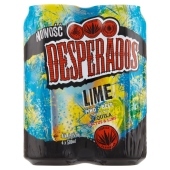 Desperados Lime Piwo aromatyzowane 4 x 500 ml