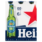 Heineken Piwo jasne bezalkoholowe 6 x 330 ml