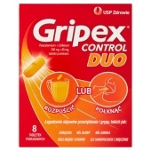 Gripex Control Duo Tabletki powlekane 8 sztuk