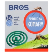 Bros Spirale na komary 120 g (10 sztuk)