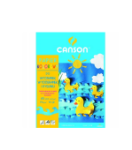 Papier kolorowy do wycinanek wydzieranek i rysunku A3 10 kartek Canson