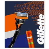 Zestaw podarunkowy Gillette: maszynka do golenia Fusion + żel do golenia Fusion 200 ml