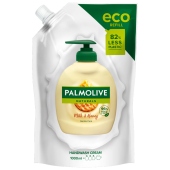 Palmolive Naturals Milk & Honey (Mleko i miód) Kremowe mydło do rąk w płynie zapas, 1000 ml