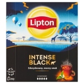 Lipton Intense Black Czarna herbata 211,6 g (92 torebek)