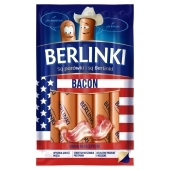 Berlinki Bacon Kiełbasa 250 g