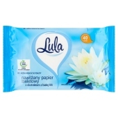Lula Nawilżany papier toaletowy z ekstraktem z białej lilii 40 sztuk