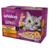 Whiskas Tasty Mix Mokra karma dla kotów kremowe wariacje sos 1.02 kg (12 x 85 g)
