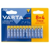 VARTA Longlife Power AAA MN2400 1.5 V Bateria alkaliczna 12 sztuk