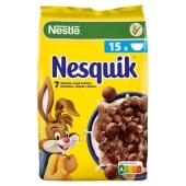 Nestlé Nesquik Zbożowe kuleczki o smaku czekoladowym 450 g