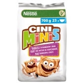 Nestlé Cini Minis Zbożowe kwadraciki o smaku cynamonowym 700 g
