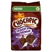 Nestlé Chocapic Zbożowe płatki śniadaniowe o smaku brownie 400 g