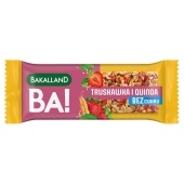 Bakalland Ba! Baton zbożowy truskawka i quinoa 30 g
