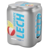 Lech Free Active Hydrate Piwo bezalkoholowe liczi i cytryna 2 l (4 x 0,5 l)