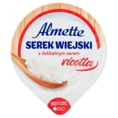 Almette Serek wiejski z delikatnym serem ricotta 150 g