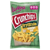 Crunchips FrytStyle Chipsy ziemniaczane serowy dip 90 g
