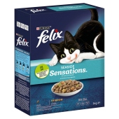 Felix Seaside Sensations Karma dla kotów z łososiem i z warzywami 1 kg