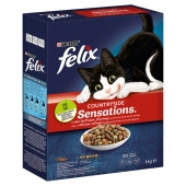 Felix Countryside Sensations Karma dla kotów z mieszanką wołowiny i kurczaka i z warzywami 1 kg