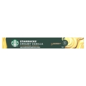 STARBUCKS Creamy Vanilla Kawa aromatyzowana 51 g (10 sztuk)