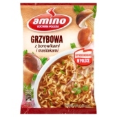 Amino Zupa błyskawiczna grzybowa z borowikami i maślakami 57 g