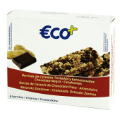 ECO+ Batoniki zbożowe czekolada orzeszki 126g