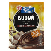 WM Budyń o smaku czekoladowym z czekoladą kakao 17%, czekolada w proszku 0,8% 40g