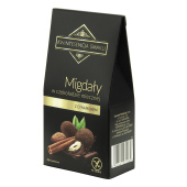 KS Migdały w czekoladzie mlecznej z cynamonem ( czekolada belgijska) 80g