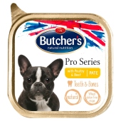 Butcher&#39;s Pro Series Karma dla psów dorosłych pasztet z drobiem i wołowiną 150 g