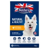 Butcher&#39;s Natural & Healthy Karma dla psów z kurczakiem 3 kg