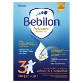 Bebilon 3 Advance Pronutra Junior Formuła na bazie mleka po 1. roku życia 1000 g (2 x 500 g)