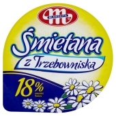 Mlekovita Śmietana z Trzebowniska 18% 380 g