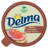 Delma Margaryna półtłusta o smaku masła 250 g