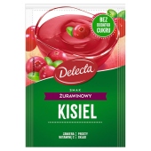 Delecta Kisiel smak żurawinowy 38 g