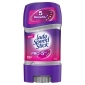 Lady Speed Stick Pro 5 in 1 Antyperspirant w żelu 65 g