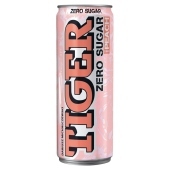 Tiger Zero Sugar Gazowany napój energetyzujący o smaku Peach 250 ml