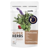 Purella Superfoods Superherbs Suplement diety uspokojenie 35 g (20 x 1,75 g)