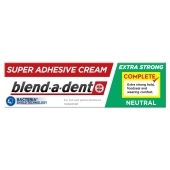 Blend-a-Dent Complete Neutral Super Adhesive Krem do protez neutralny,47 g