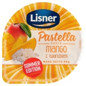 Lisner Pastella Pasta mango z twarożkiem 80 g