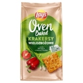 Lay&#39;s Oven Baked Krakersy wielozbożowe o smaku warzywa z zieloną cebulką 80 g