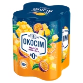 Okocim Mix piwa bezalkoholowego z lemoniadą mango z marakują 4 x 500 ml