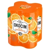 Okocim Piwo jasne mocna pomarańcza 4 x 500 ml