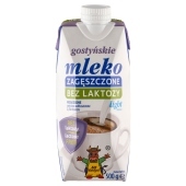 SM Gostyń Mleko gostyńskie zagęszczone bez laktozy niesłodzone lekkie 2,5 % 500 g