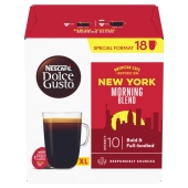 Nescafé Dolce Gusto New York Morning Blend Palona kawa mielona 149,4 g (18 x 8,3 g)