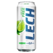 Lech Free Piwo bezalkoholowe limonka z miętą 500 ml