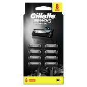 Gillette Mach3 Charcoal Ostrza wymienne do maszynki dla mężczyzn, 8 ostrzy wymiennych
