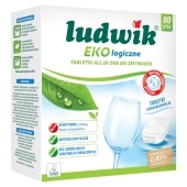 Ludwik All in one Ekologiczne tabletki do zmywarek 1,44 kg (80 sztuk)