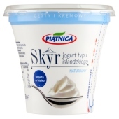 Piątnica Skyr Jogurt typu islandzkiego naturalny 450 g